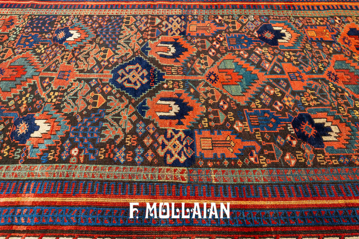 Antique Rug Savoj Bolagh Blue Tone n°:46787253